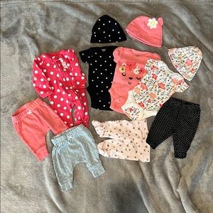 Girls Preemie Lot